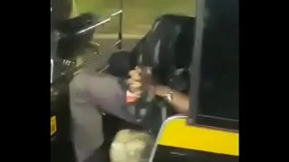 College girl literally sucking dick on the road Video