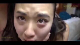 Helpless Asian cutie Hardcore Fuck on Live