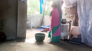 Indian Telugu Milf Aunty Standinh Style Fuck Anal By Nephew Video