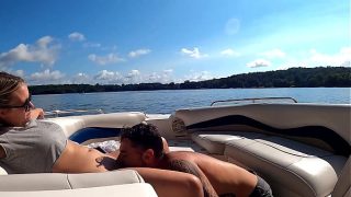 Last few weeks of summer so we had to get in some hot sex on the lake